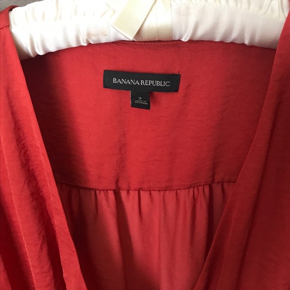 COPY - Banana Republic Silky Surplice Front Rompe… - Picture 2 of 7